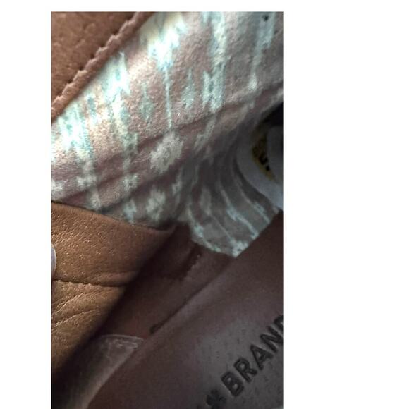 Lucky Brand Leather Ankle Boots Women’s 9M Oxblood Brown Western Booties - Picture 7 of 11